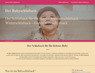 schlafsack-rucksack-zelt.de screenshot