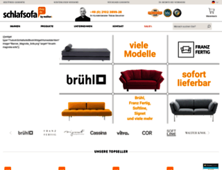 schlafsofa-shop.de screenshot