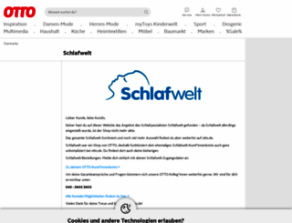 schlafwelt.ch screenshot