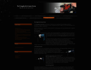 schlagbohrmaschine.net screenshot