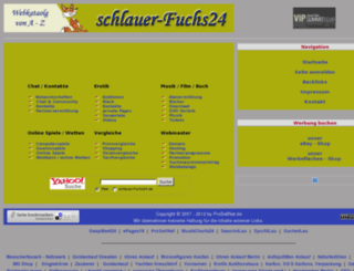 schlauer-fuchs24.de screenshot
