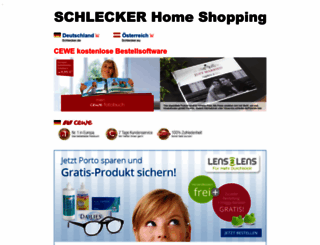 schlecker.com screenshot