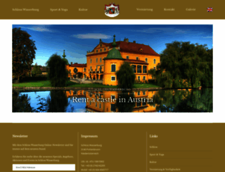 schloss-wasserburg.com screenshot