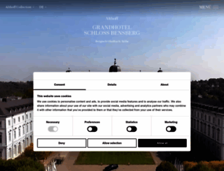 schlossbensberg.com screenshot