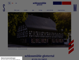 schlossmuehle-glottertal.de screenshot