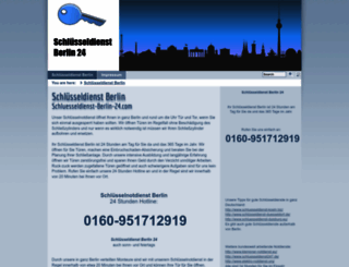 schluesseldienst-berlin-24.com screenshot