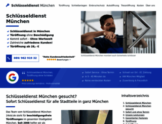 schluesseldienst-muenchen-24std.de screenshot