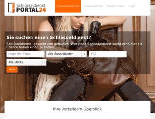 schluesseldienst-portal24.de screenshot