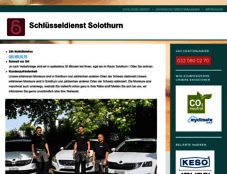 schluesseldienst-solothurn.ch screenshot