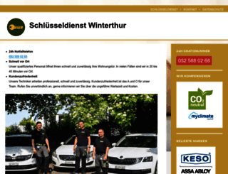 schluesseldienst-winterthur.ch screenshot