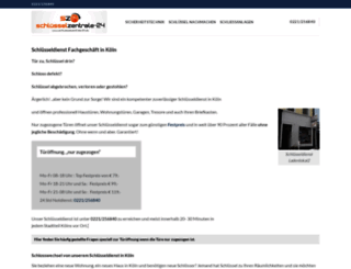 schluesselzentrale-24.de screenshot