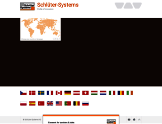 schlueter-systems.com screenshot