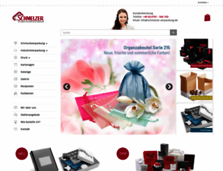 schmelzer-verpackung.de screenshot