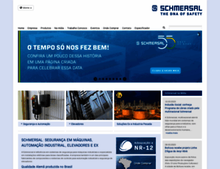 schmersal.com.br screenshot