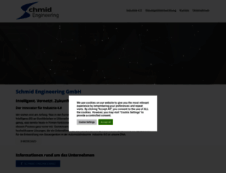 schmid-engineering.com screenshot