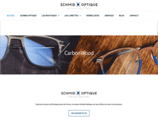 schmid-optique.com screenshot