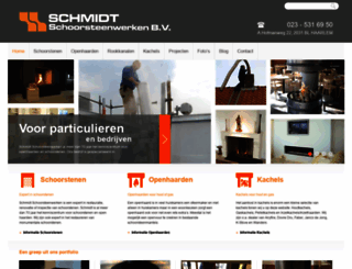 schmidt-schoorsteenwerken.nl screenshot