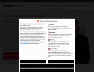 schmidtcolleg.de screenshot