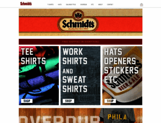 schmidtsofphilly.com screenshot