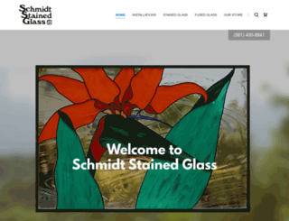 schmidtstainedglass.com screenshot