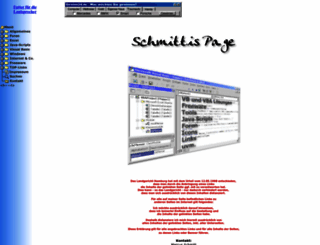 schmittis-page.de screenshot