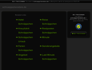schnaeppchenstore.de screenshot