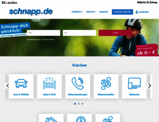 schnapp.de screenshot