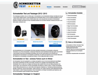 schneekettentest.com screenshot