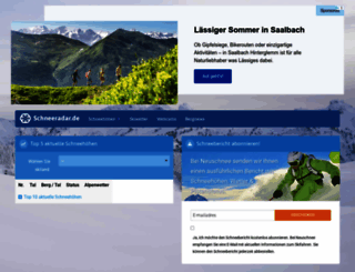 schneeradar.de screenshot