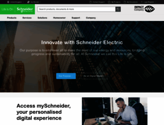 schneider-electric.co.uk screenshot