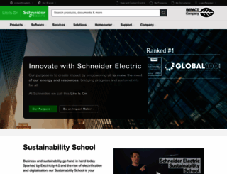 schneider-electric.co.uk screenshot