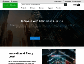 schneider-electric.com.ph screenshot