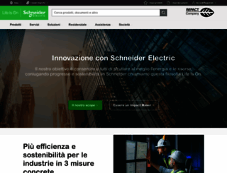 schneider-electric.it screenshot