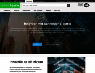 schneider-electric.nl screenshot