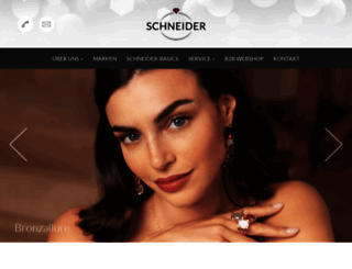 schneider-schmuck.at screenshot
