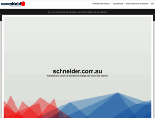 schneider.com.au screenshot