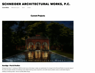 schneiderarchitectural.com screenshot