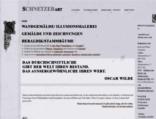 schnetzer-art.at screenshot