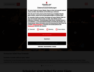 schnieder.com screenshot