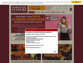 schnitzel-culture.de screenshot