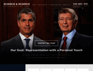 schochlaw.com screenshot