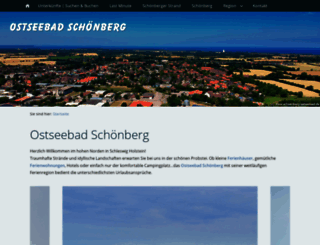 schoenberg-ostseebad.de screenshot