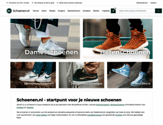 schoenen.nl screenshot