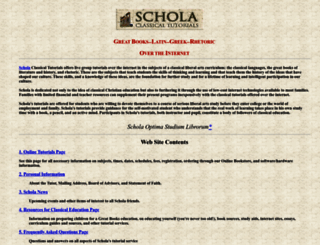 schola-tutorials.com screenshot