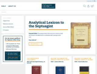 scholarly-bibles.com screenshot