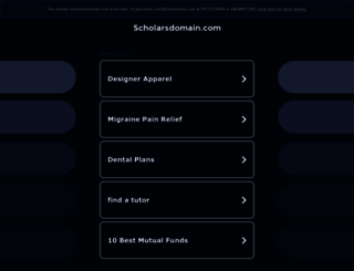 scholarsdomain.com screenshot