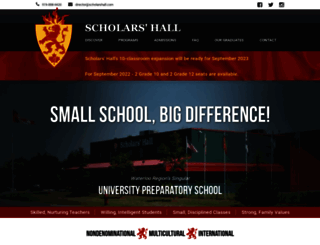 scholarshall.com screenshot