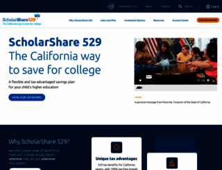 scholarshare529.com screenshot