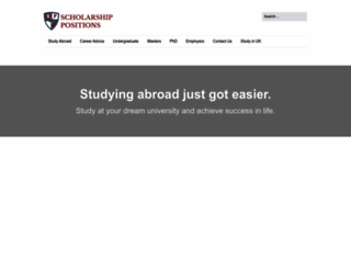 scholarship-positions.com screenshot