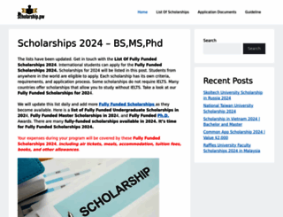scholarship.pw screenshot